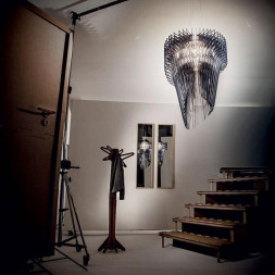 Подвесной светильник Slamp Aria SUSPENSION BLACK ARI84SOS0004T_000