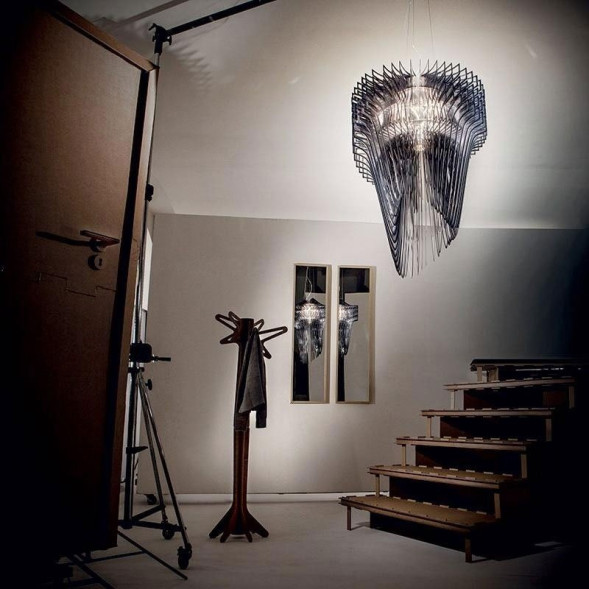 Подвесной светильник Slamp Aria SUSPENSION BLACK ARI84SOS0004T_000