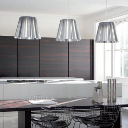 Подвесной светильник Flos Ktribe S3 Aluminized silver F6258000