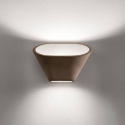 Настенный светильник Foscarini Aplomb marrone 195005L 52