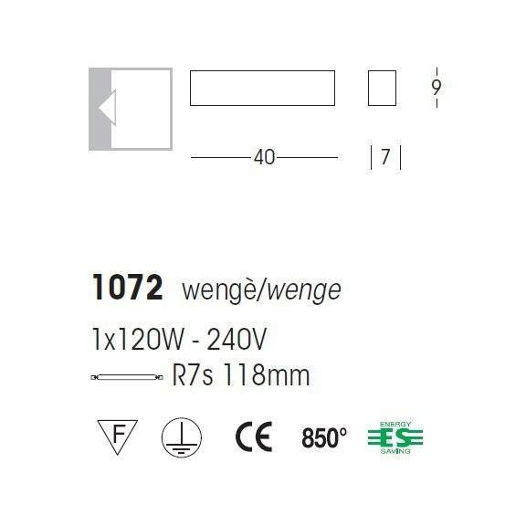 Настенный светильник Linea Light Curve 1072