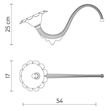 Рожок светильника Karman Au Revoir SE110 5B INT