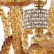 Люстра Euroluce Toochic L12+6+6 Gold Amber