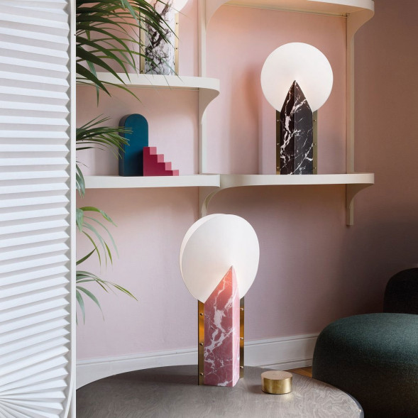 Настольная лампа Slamp Moon 25th Anniversary TABLE Pink MOO89TAV0000PK000