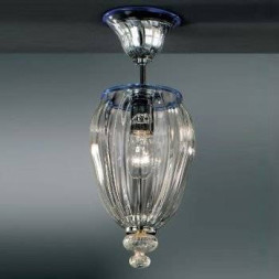 Потолочный светильник Vetri Lamp 1036/17 Cristallo/Blu