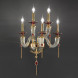 Бра Euroluce Julienne A5 42 Gold Clear