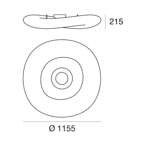 Потолочный светильник Linea Light Mr Magoo 7799