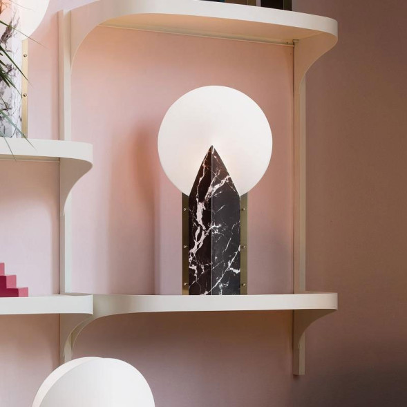 Настольная лампа Slamp Moon 25th Anniversary TABLE Black MOO89TAV0000N_000