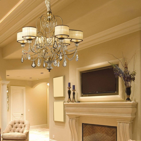 Люстра Masca Foulard 1876/6 Oro moka