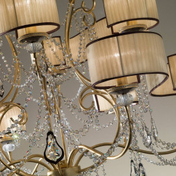 Люстра Masca Foulard 1876/6 Oro moka