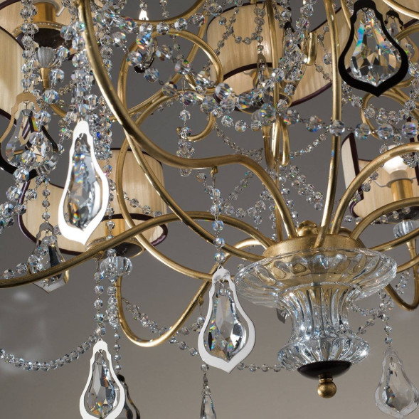 Люстра Masca Foulard 1876/6 Oro moka