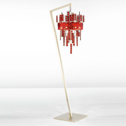 Торшер IDL Crystalline 493/6P red