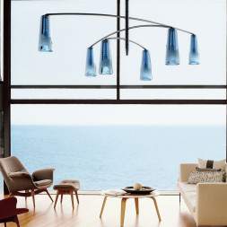 Люстра Barovier&amp;Toso Colimacon 7211/BH/CL