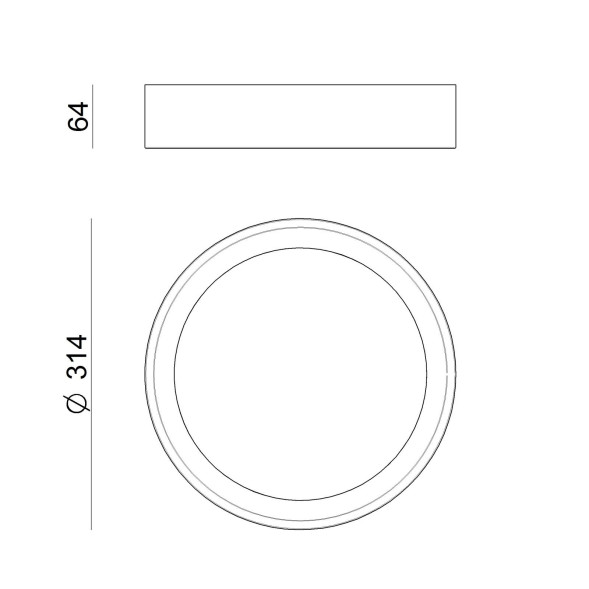 Потолочный светильник Linea Light Tara 8334