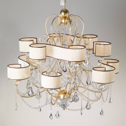 Люстра Masca Foulard 1876/12 Oro moka