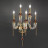 Бра Euroluce Julienne A5 60 Gold Clear