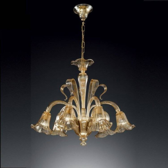 Люстра Vetri Lamp 940/6 Ambrato