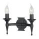 Бра Elstead Lighting Saxon SAX2 BLK