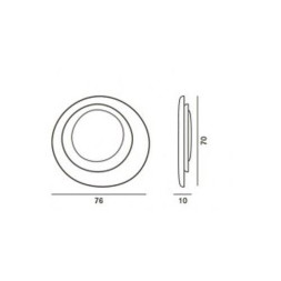 Настенный светильник Foscarini Bahia 196005 10