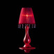 Настольная лампа Beby La Femme 7700L02 Chrome Red Sensuelle 280 SW Blu Violet