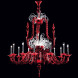 Люстра De Majo VIVALDI K12 LED 0VIVA0K13 red