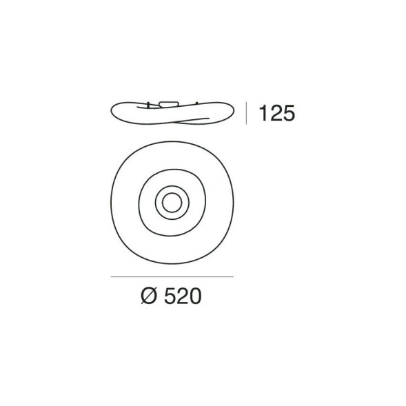 Потолочный светильник Linea Light Mr Magoo 8006N