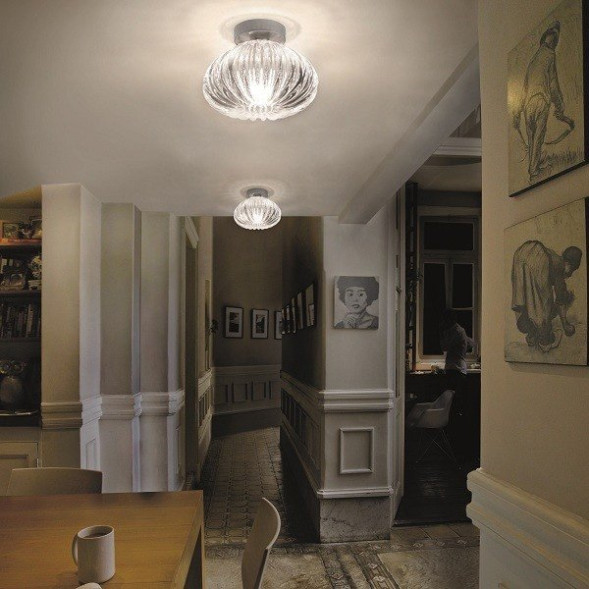 Потолочный светильник Vistosi Diamante PL G E27 CR NI