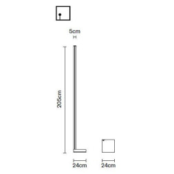 Торшер Fabbian Pivot F39 C01 75