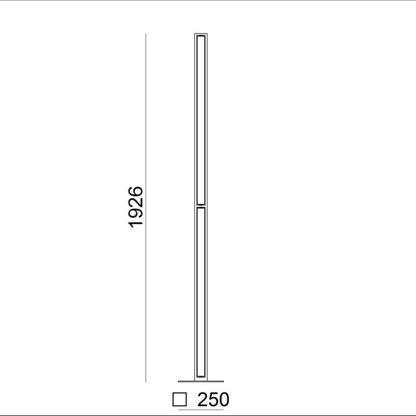 Напольный светильник Linea Light Tablet 8452