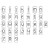 Настенный светильник Artemide Alphabet 1202j00A
