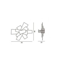 Настенно-потолочный светильник Foscarini Big Bang 151005 63