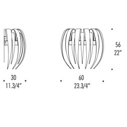 Бра Leucos DRACENA P 60 0003847