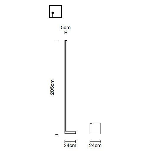 Торшер Fabbian Pivot F39 C01 01