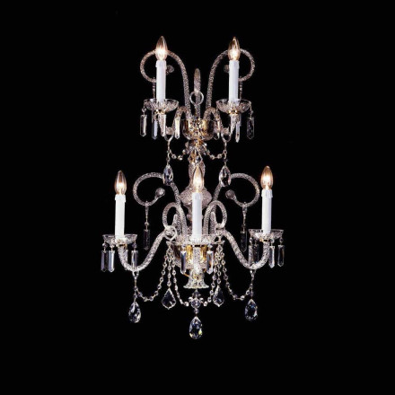 Бра Beby Group Crystal 7300/5A Light Gold CUT CRYSTAL