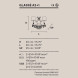 Бра Masiero Glasse A2+1 V13 / DAM/14/IV Cut crystal