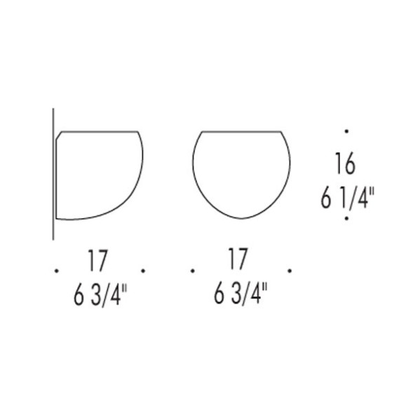 Бра Leucos GOLF P1/SP 0003854