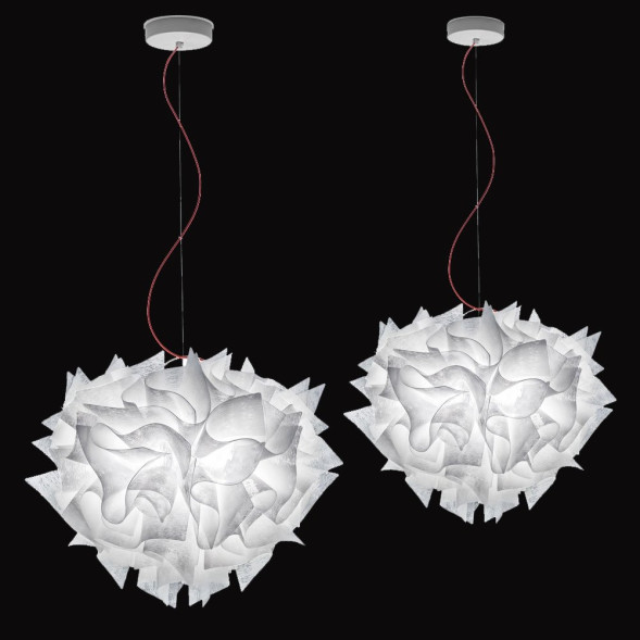 Подвесной светильник Slamp Veli SUSPENSION LARGE COUTURE VEL78SOS0003BW000