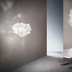 Подвесной светильник Slamp Veli SUSPENSION LARGE COUTURE VEL78SOS0003BW000