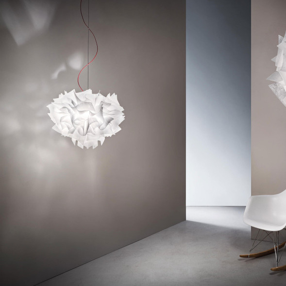 Подвесной светильник Slamp Veli SUSPENSION LARGE COUTURE VEL78SOS0003BW000