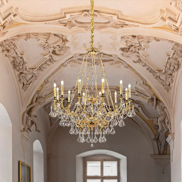 Люстра Masiero Odessa 12 155 G03 Cut