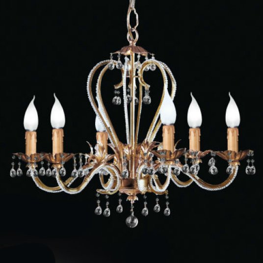 Люстра Renzo Del Ventisette &quot;Sinuosa&quot; L 12790/6 DEC. 041